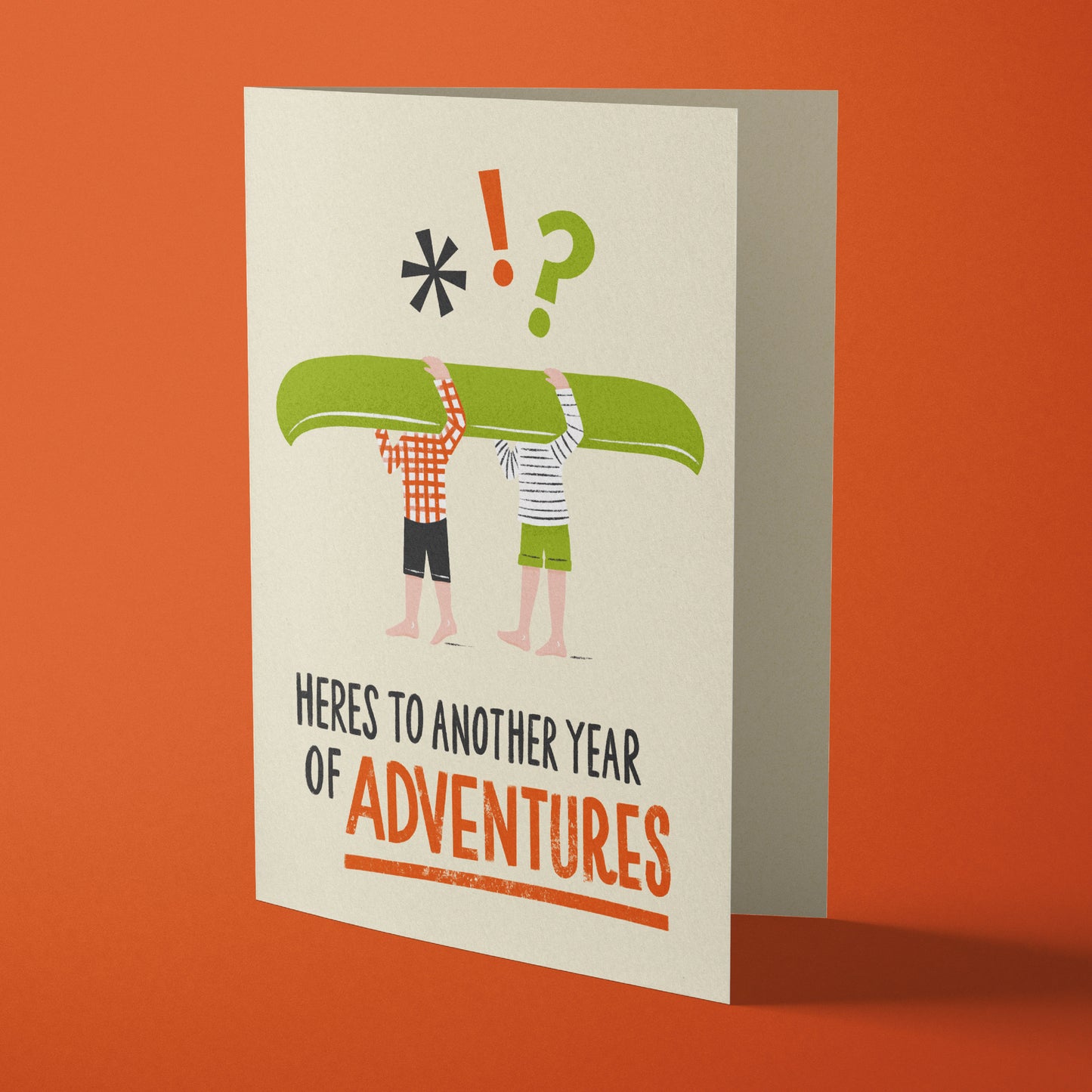 Year of Adventures Greeting Card