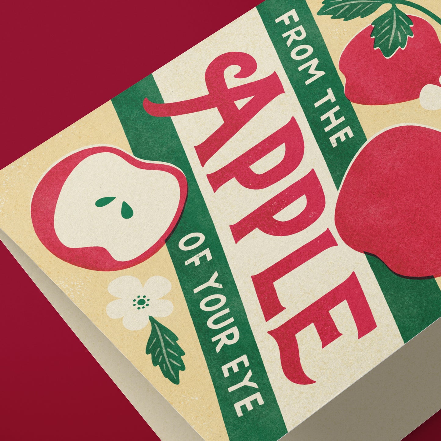 Apple Seed Greeting Card