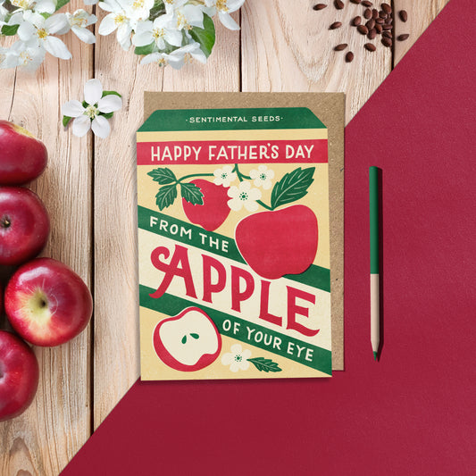 Apple Seed Greeting Card