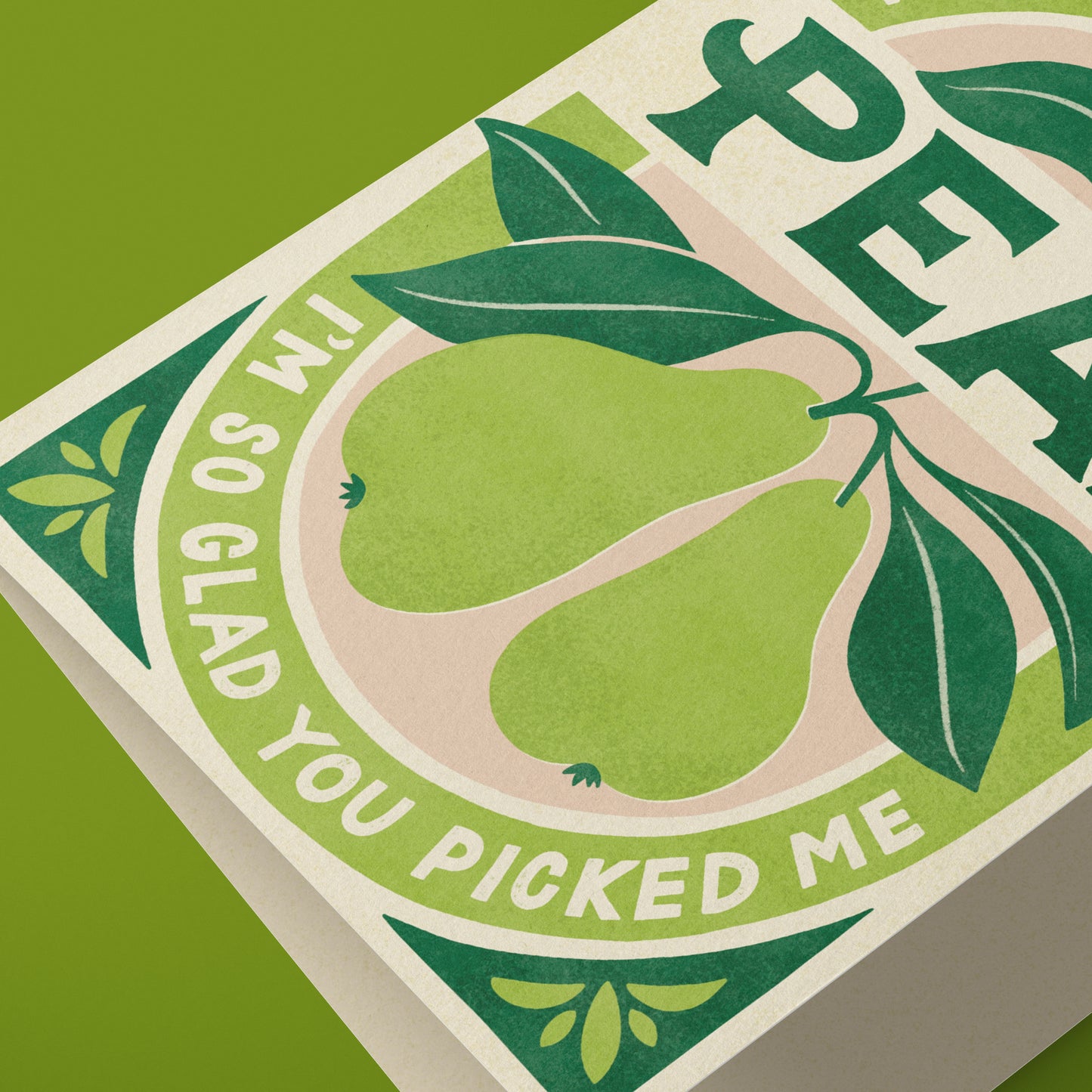 Pear Seed Greeting Card