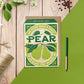 Pear Seed Greeting Card