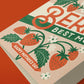 Strawberry Seed Greeting Card