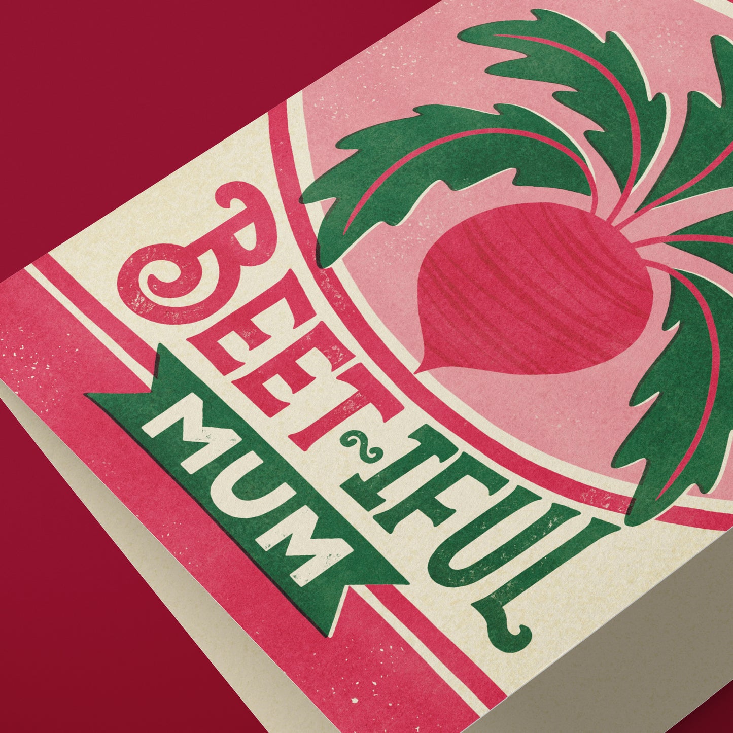 Beetroot Seed Greeting Card