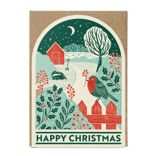 Garden Wildlife Charity Christmas Card