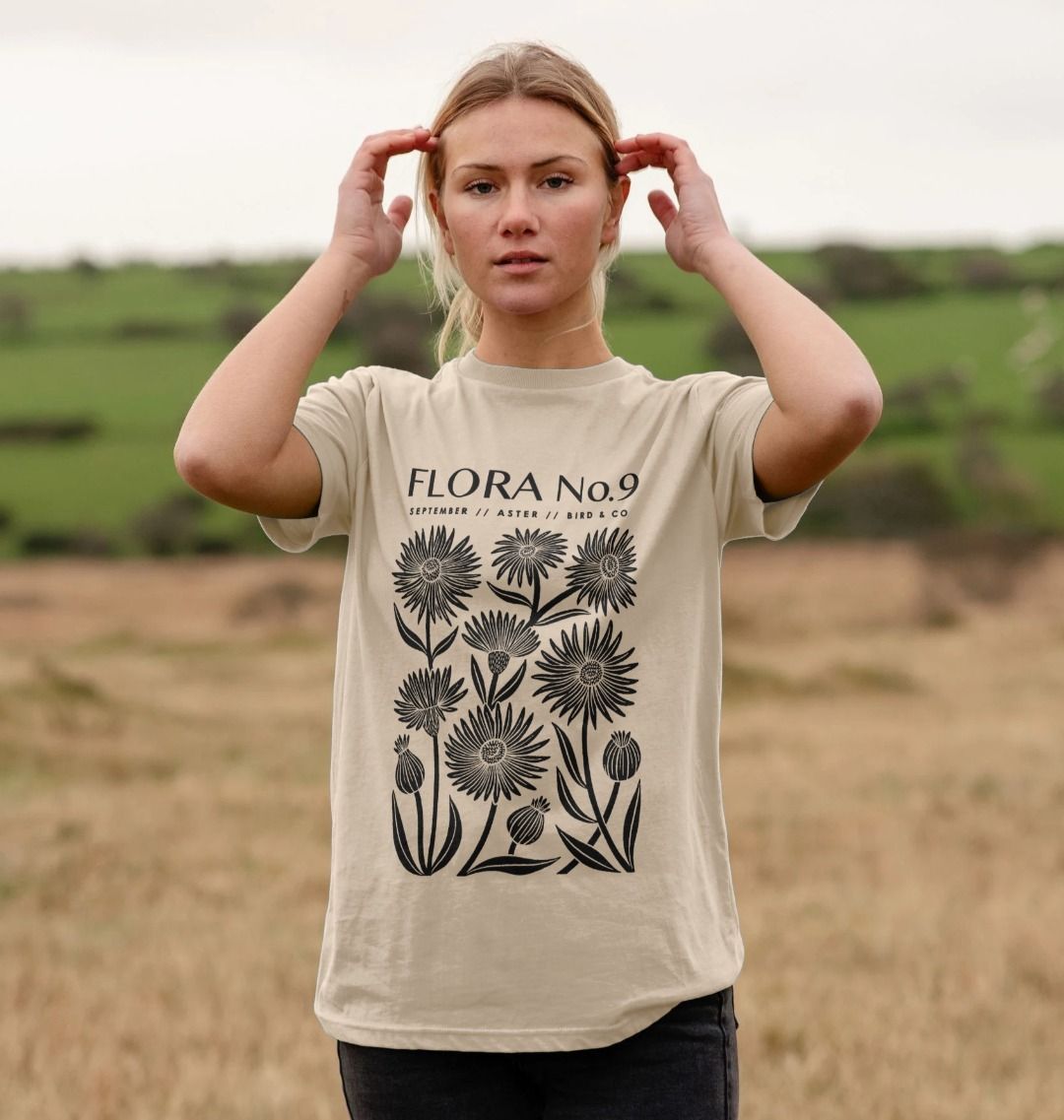 September Aster – Unisex Birth Flora T-shirt