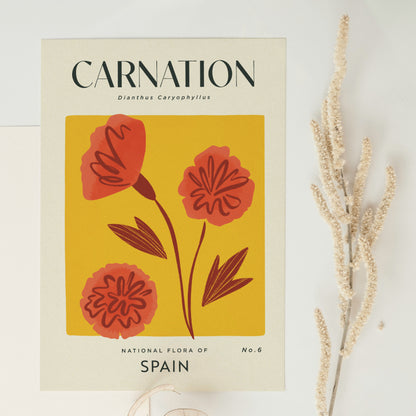 Carnation of Spain Art Print