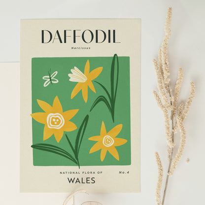 Daffodil of Wales Art Print