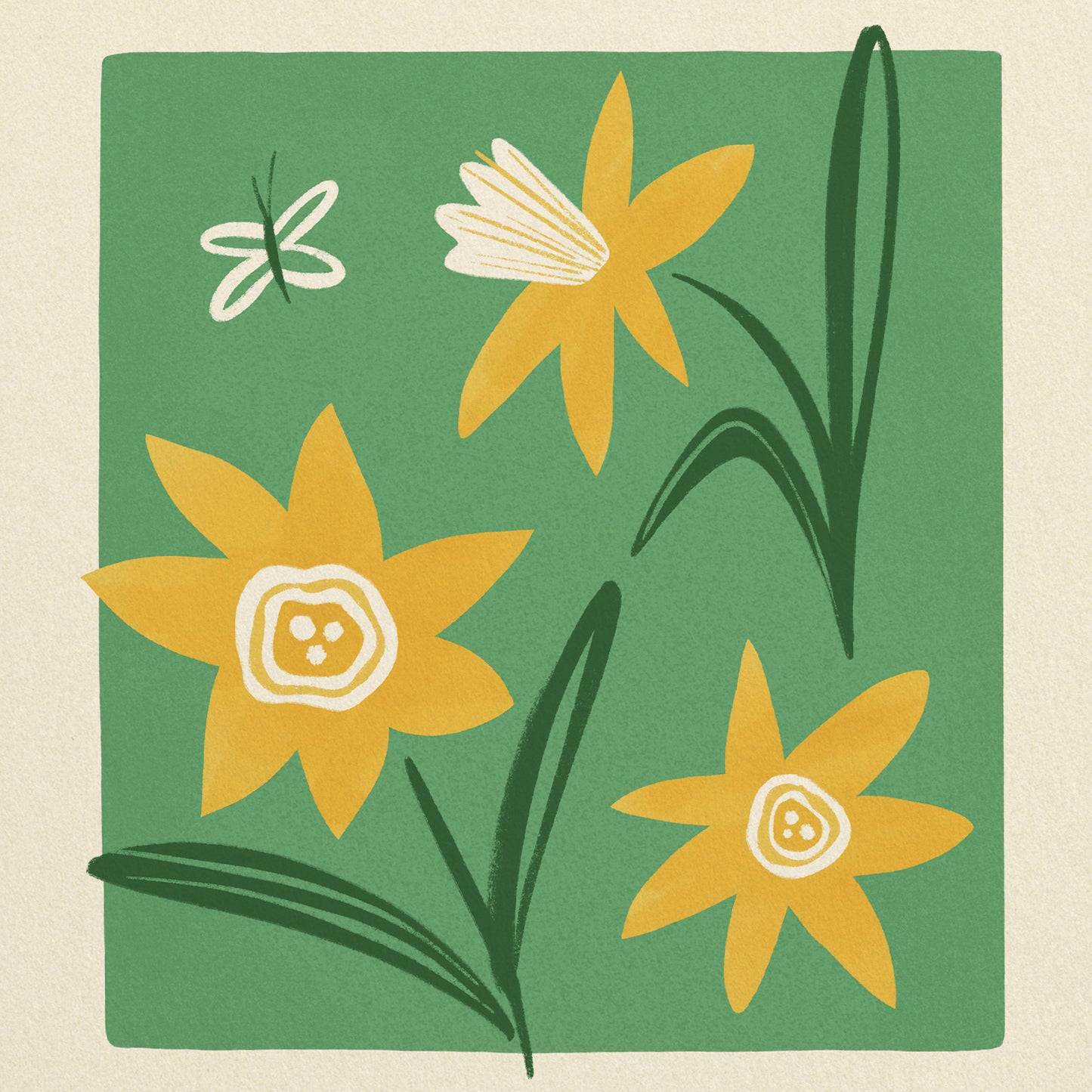 Daffodil of Wales Art Print