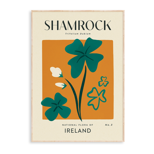 Shamrock of Ireland Art Print
