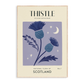 Thistle of Scotland Art Print
