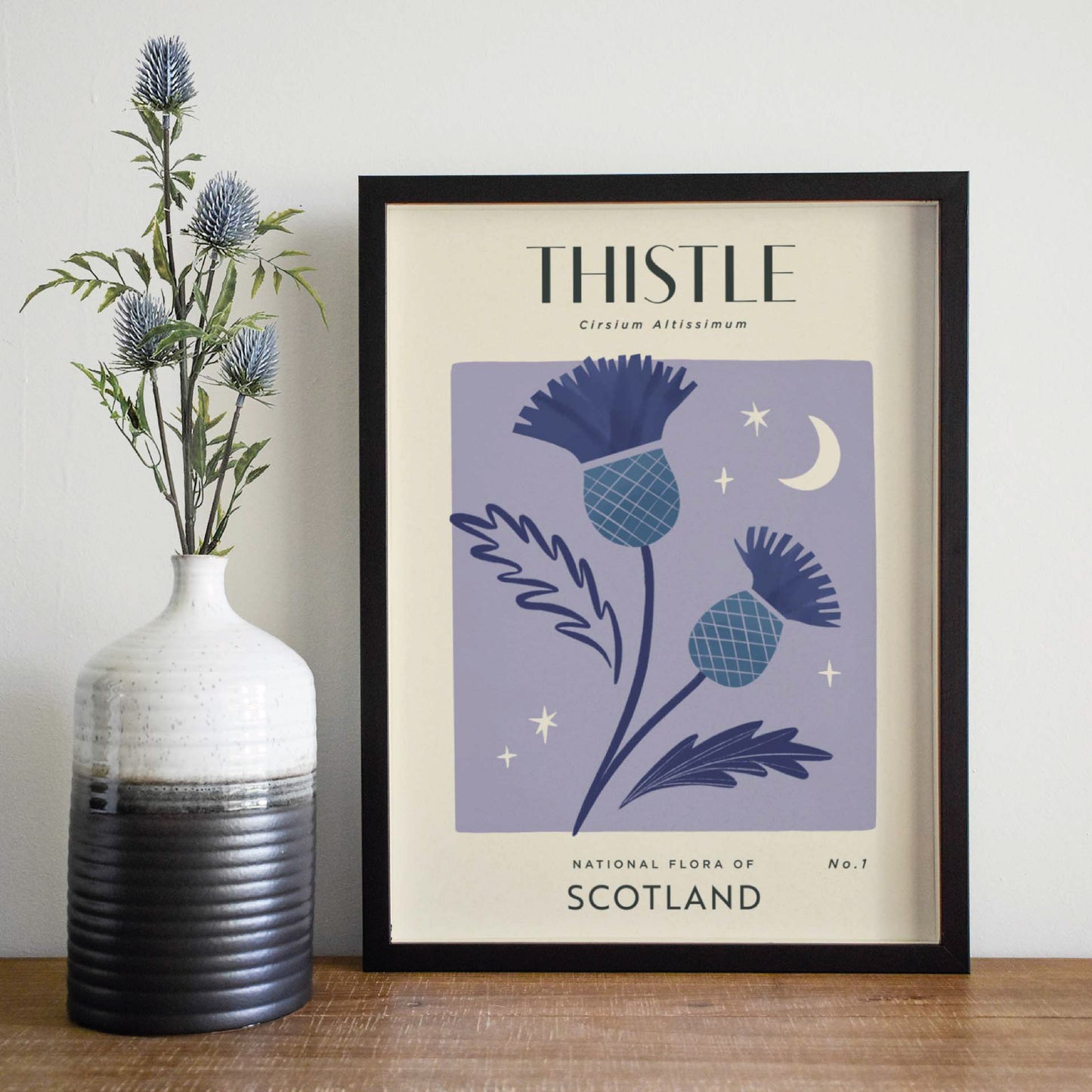 Thistle of Scotland Art Print