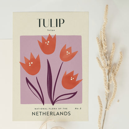 Tulip of The Netherlands Art Print
