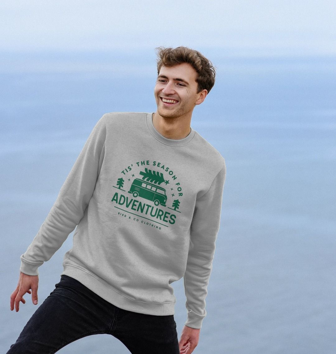 Season for Adventures - Mens Recycled Festive Sweater